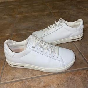 Birkenstock Bend Leather Sneaker Shoes White size 41